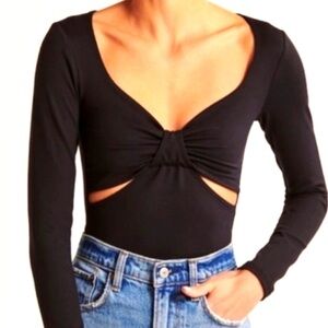 Abercrombie & Fitch Cut Out Bodysuit